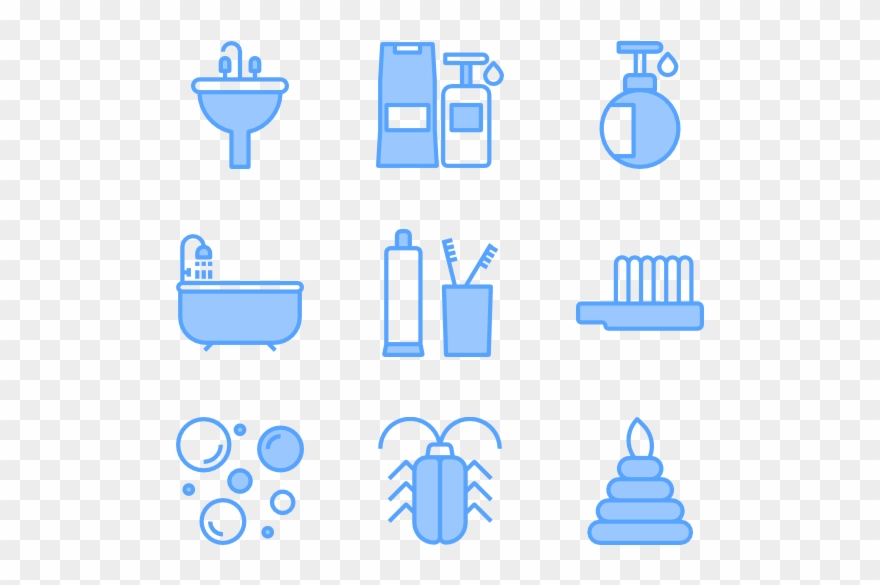 Home Decoration Bathroom - Icon Clipart