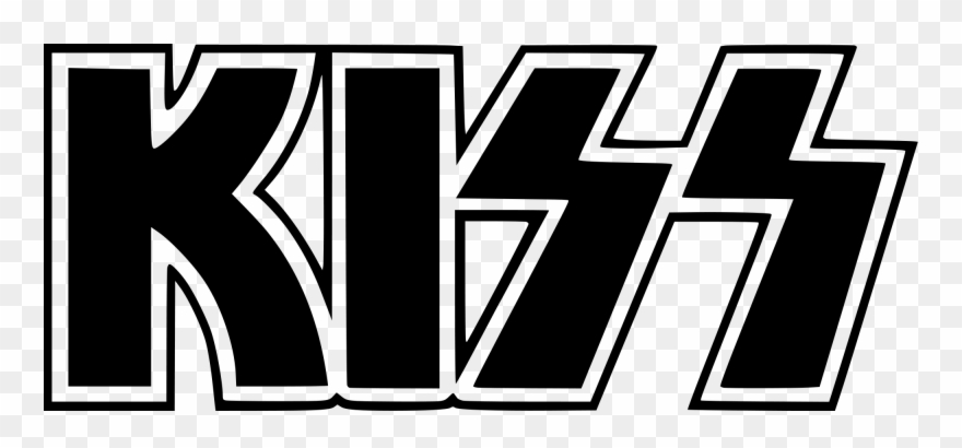 Kiss Logo Font - Band Kiss Clipart