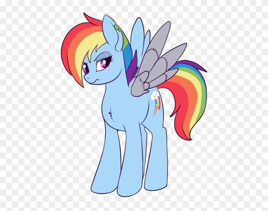 Alternate Hairstyle, Alternate Universe, Apocalypse - Mlp Alternate Timeline Rainbow Dash Clipart