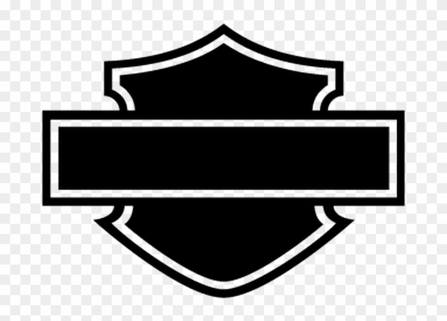 Harley Davidson Logo Silhouette Decal - Harley Davidson Logo Silhouette Clipart