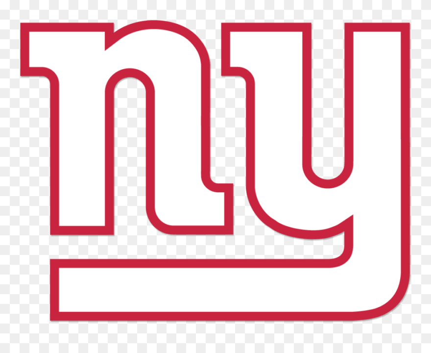 New York Giants Clipart Vector - Ny Giants Logo White - Png Download