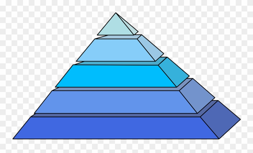 Egypt Clipart Structure - 3d Pyramid Clipart - Png Download