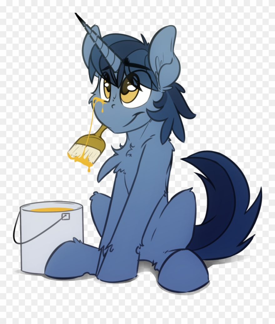 Paint Brush Clipart Cute - Paintbrush - Png Download