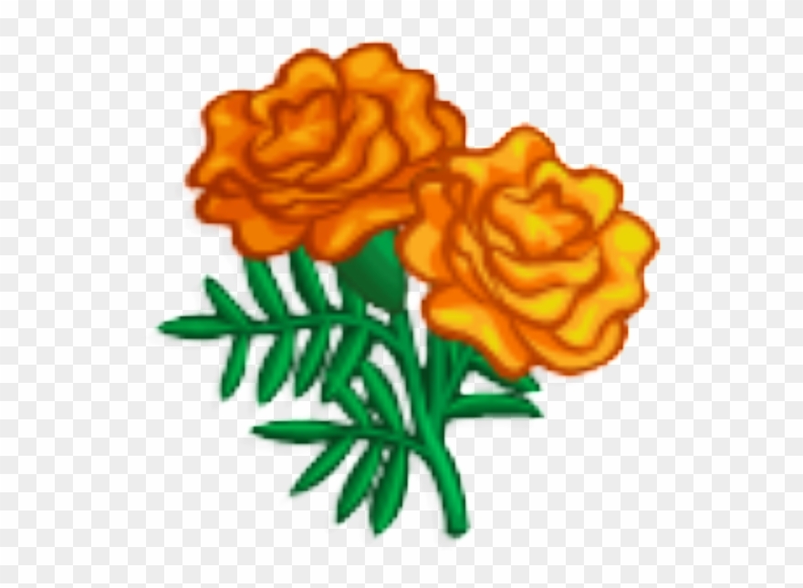 Marigold Clipart Transparent - Marigold Clipart Png