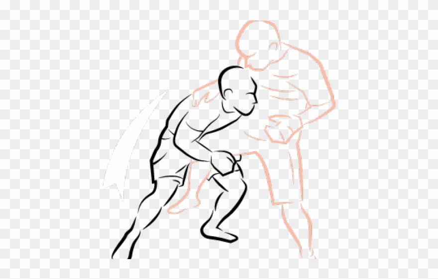 Mixed Martial Arts Clipart Assailant - Illustration - Png Download