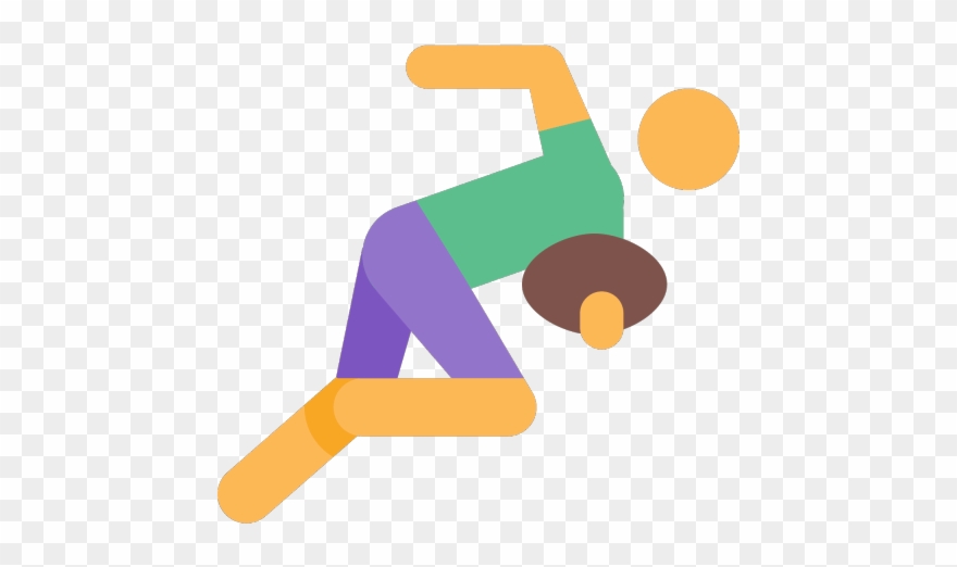 Rugby Ball Clipart Sevens - Rugby Icon - Png Download