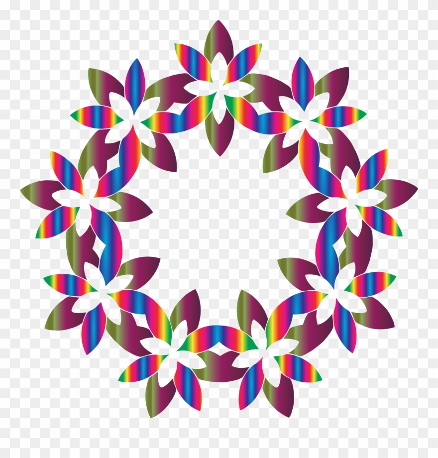 Floral Design Abstract Art Painting Download - Abstract Floral Clipart