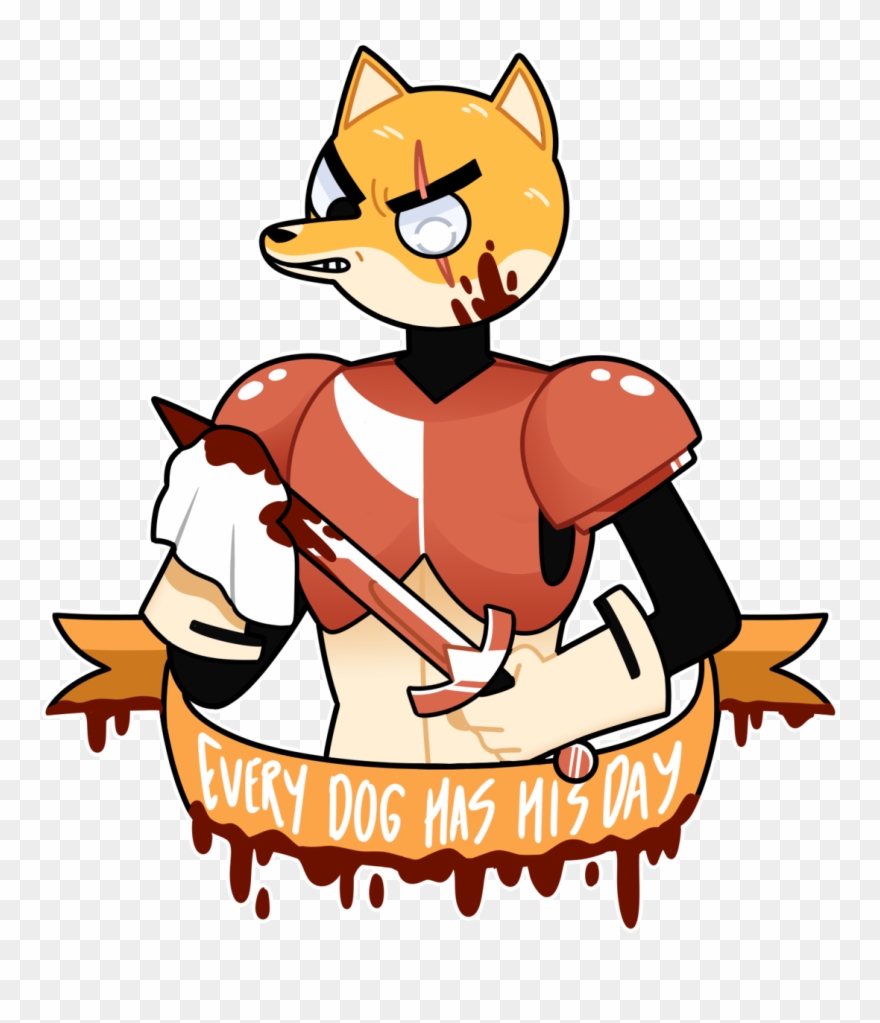 “dog And Dagger Dog And Dagger Dog And Dagger - Dog Clipart