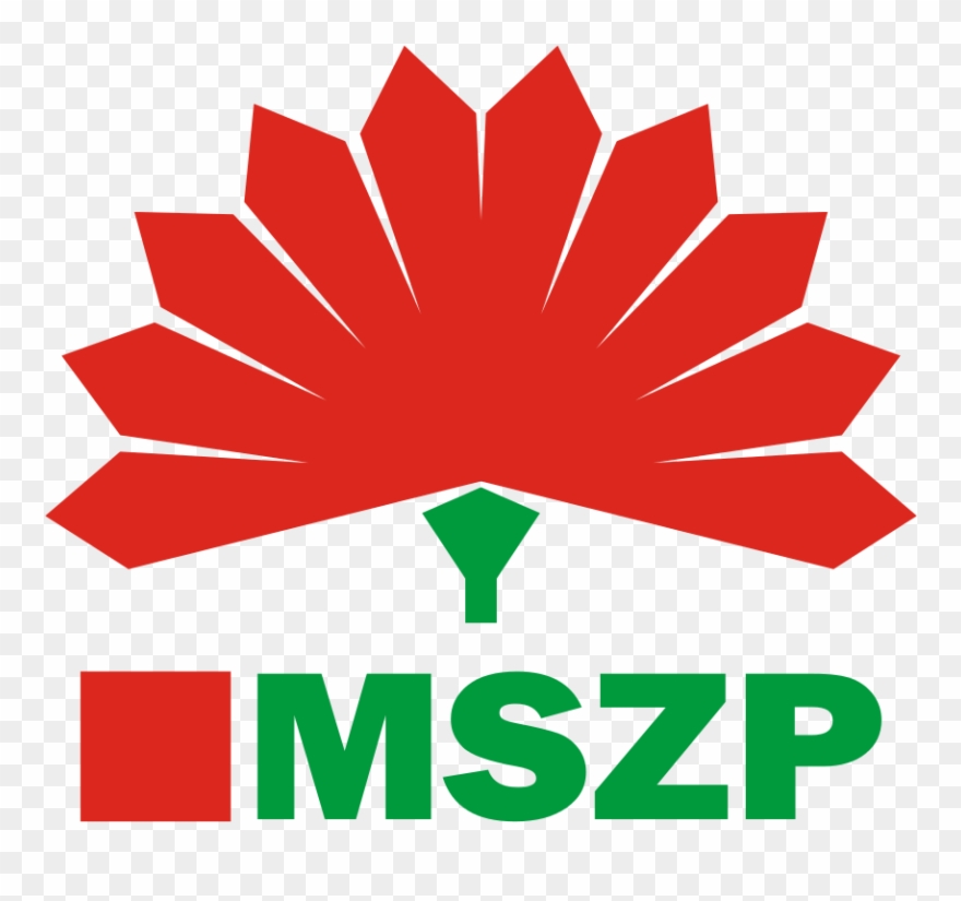 Insignia Hungary Political Party Mszp - Hungarian Socialist Party Clipart