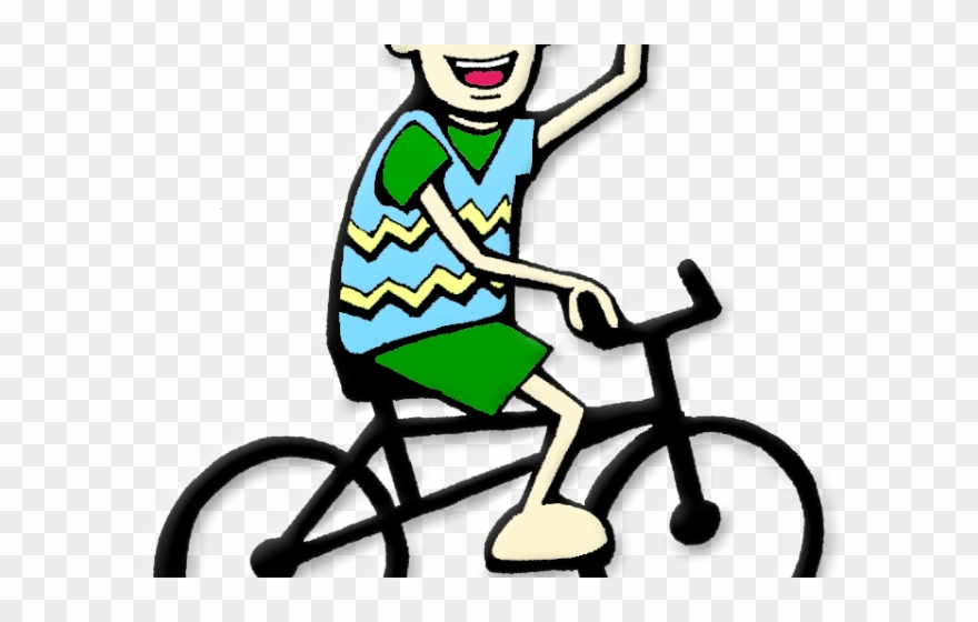 Cycling Clipart Childrens Bike - Bicycle - Png Download