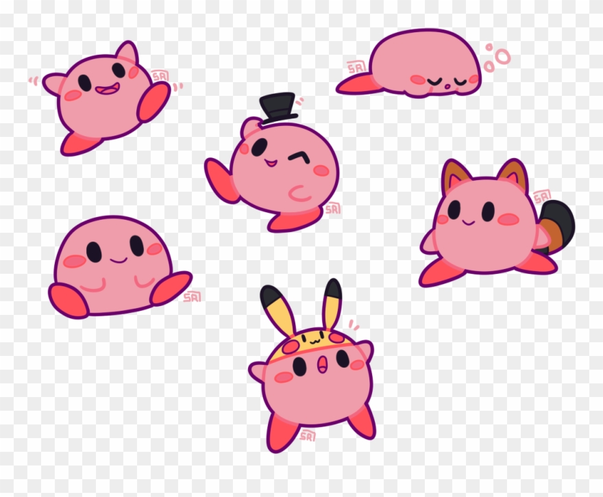 When In Doubt, Doodle Kirby - Smile Clipart