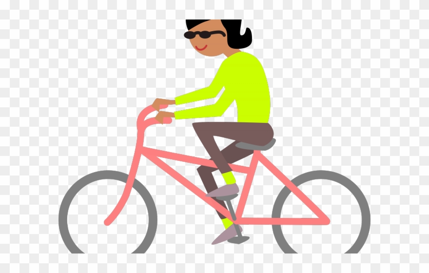 Cycling Clipart Bicycle Frame - Bicycle - Png Download