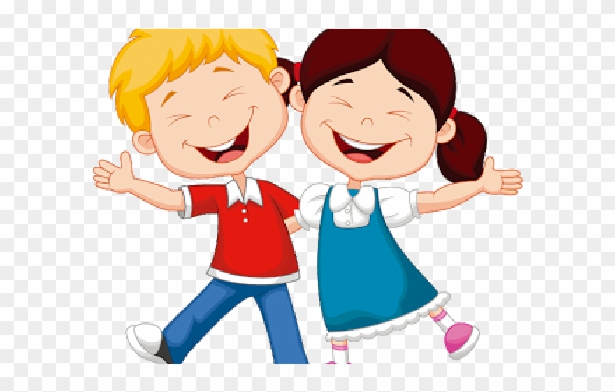 Children Clipart - Cartoon Children - Png Download