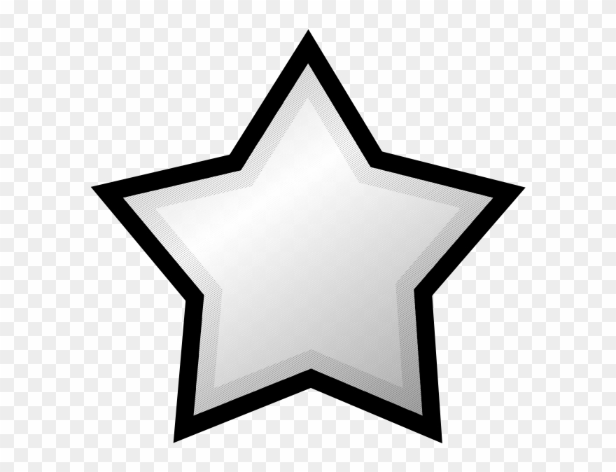 Estrelas Prateadas Png Clipart