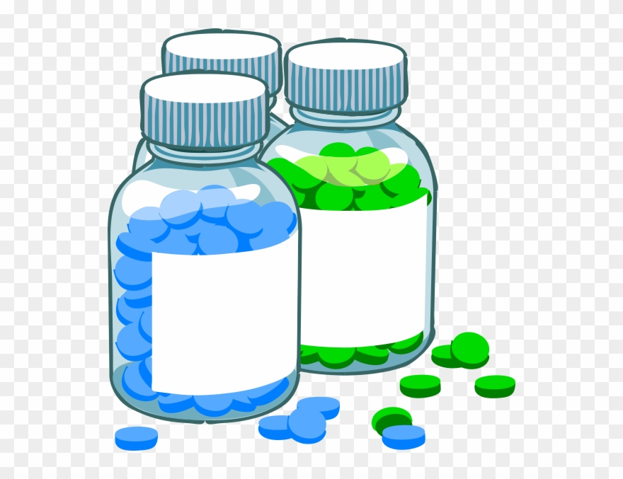 Vitamins And Supplements Clipart