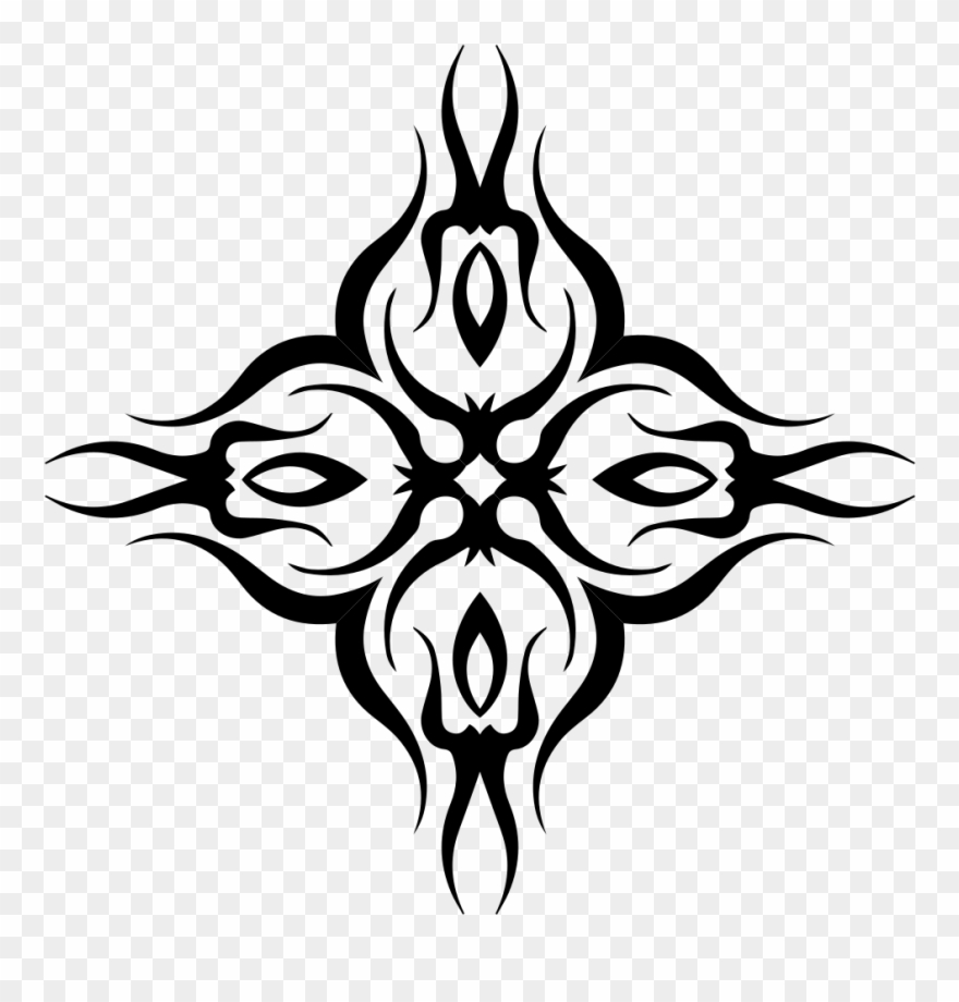 Tribal Art - Tribal Black And White Free Clipart