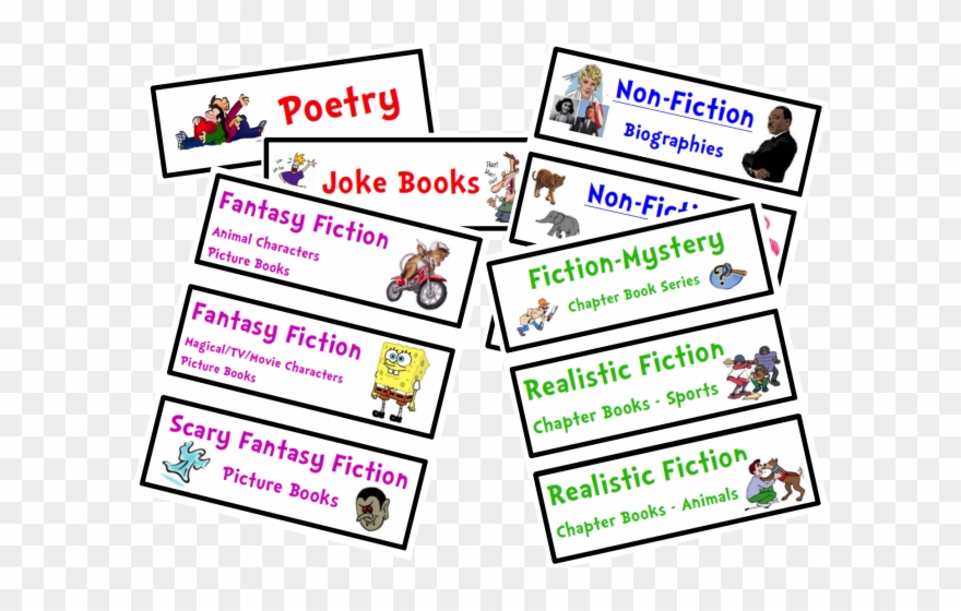 Library Clipart Label - Classroom - Png Download