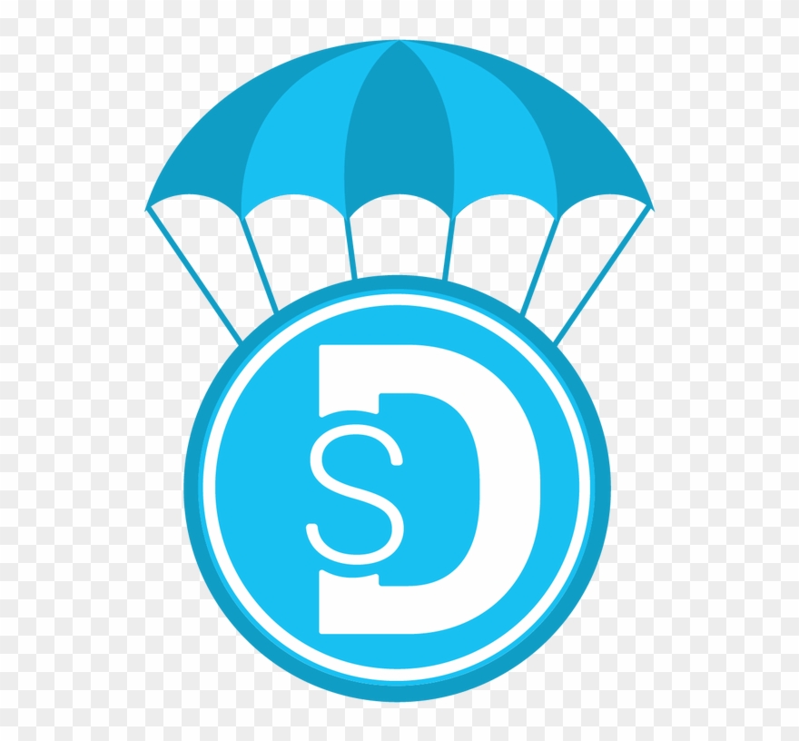 Parachute Clipart Airdrop - Circle - Png Download