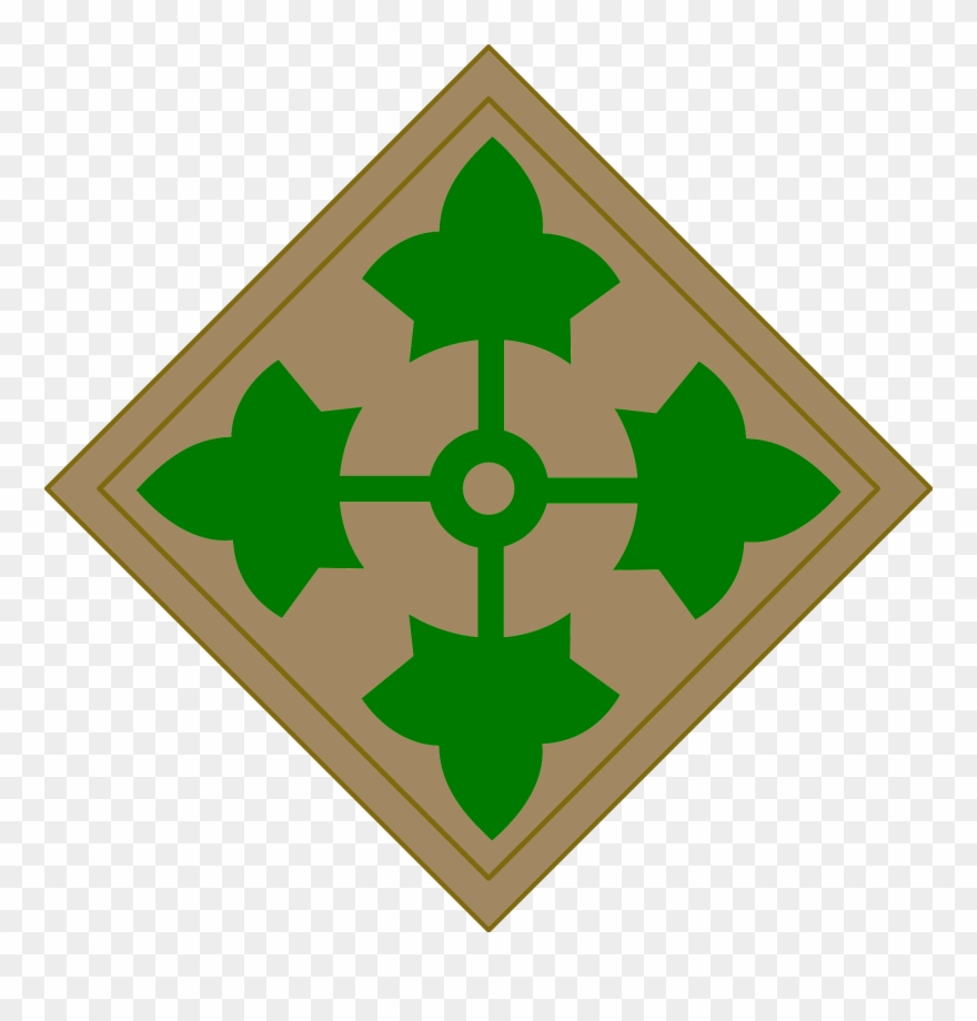 James M Gavin The Worlds History Wiki - 4th Infantry Division Patch Clipart