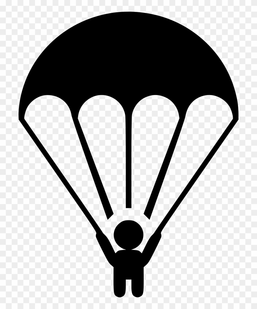 Parachute Clipart Svg - Parachute - Png Download