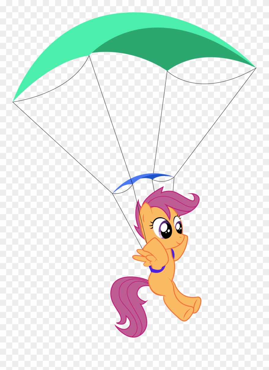 Parachute Clipart Parachute Guy - My Little Pony Parachute - Png Download