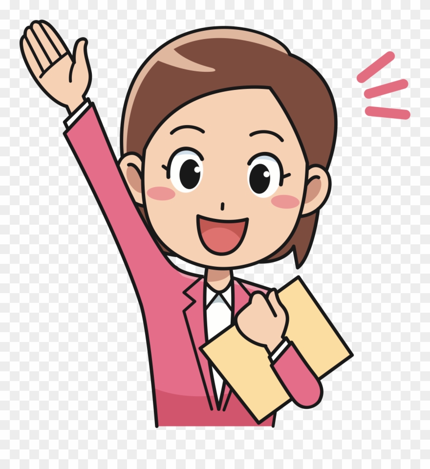 Enthused Worker Big Image Png - Office Worker Cartoon Png Clipart