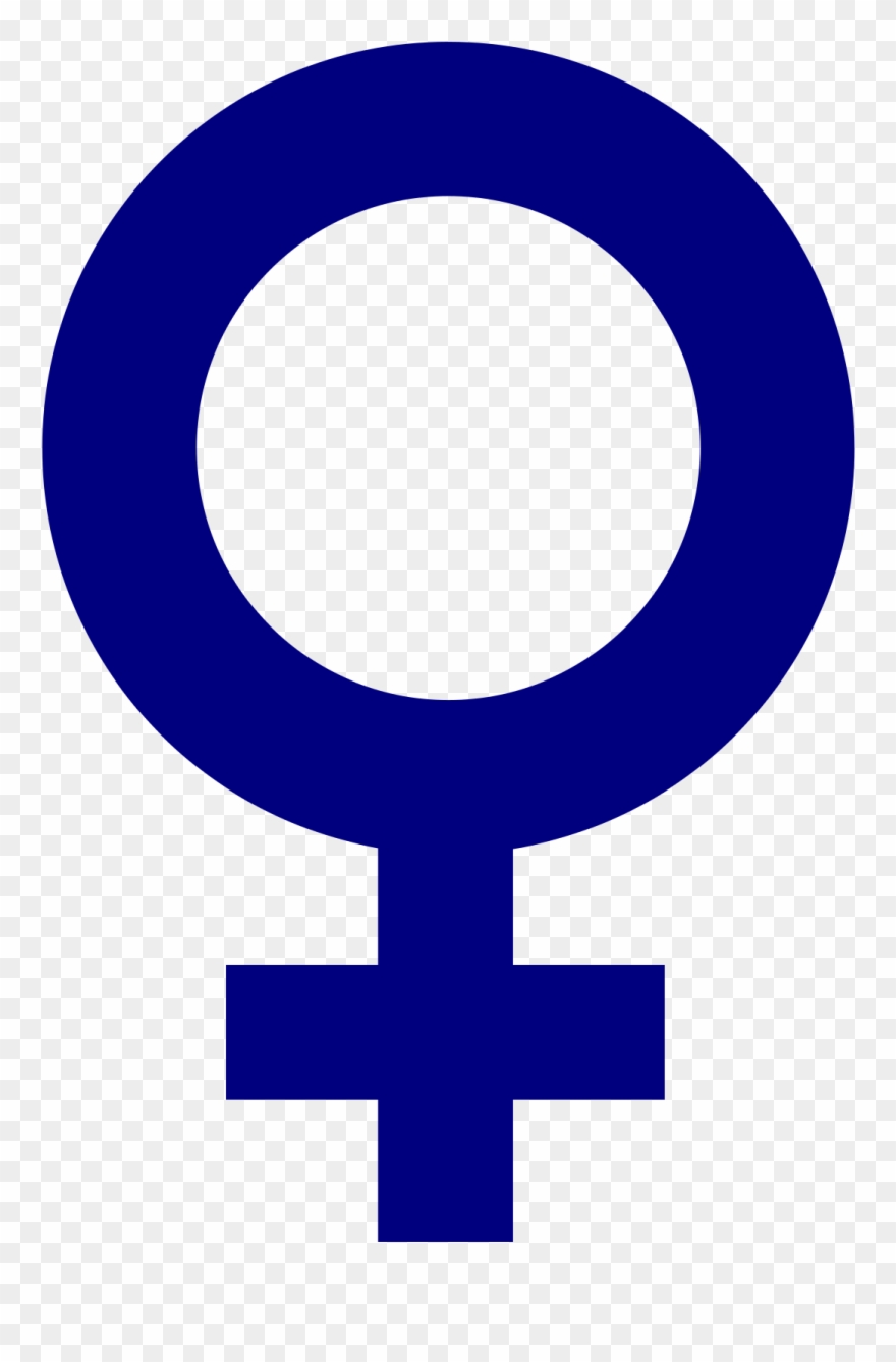 Big Image - Female Gender Symbol Png Clipart