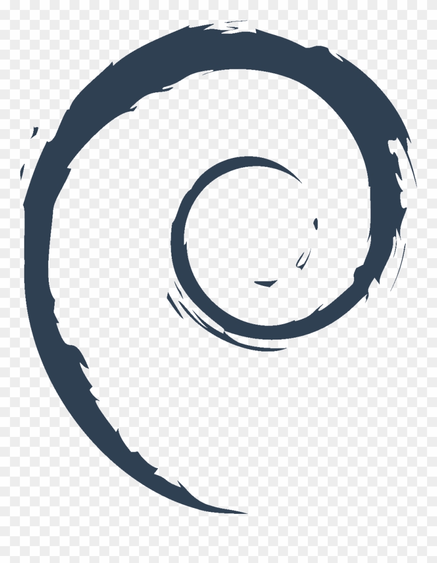 Don't Spend Your Time Installing Software, Spend It - Logo Debian Clipart