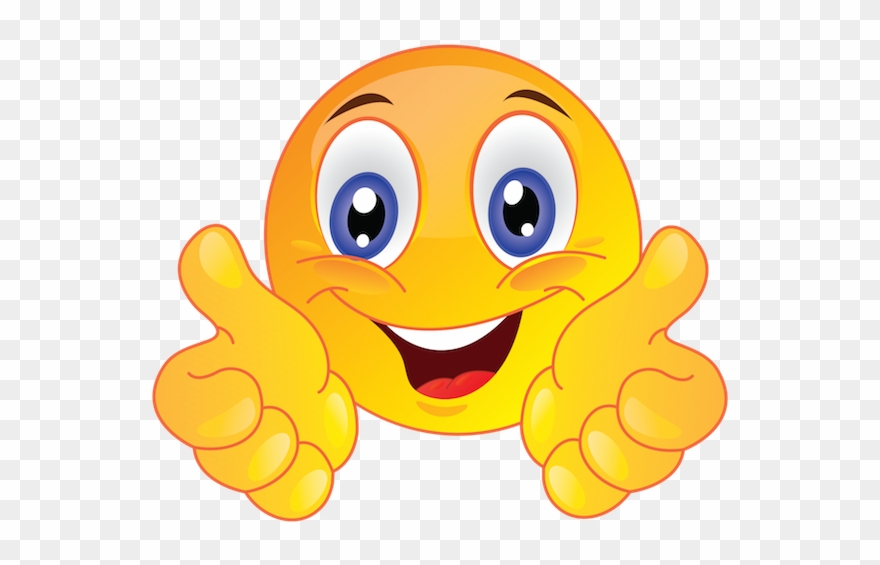In Short, The Usage Of Emoji's Should Be Considered - Smiley Thumb Up Clipart