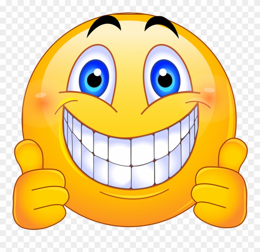 Emoji Feliz Png - Emoticon Smile Clipart
