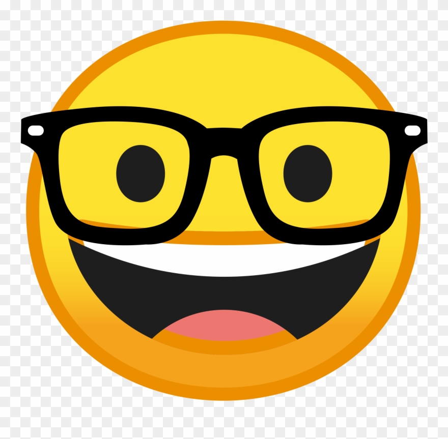 The Data Zone - Nerd Face Emoji Clipart