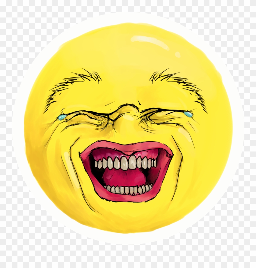 Laugh Crying Emoji Png - Laughing Crying Emoji Memes Clipart