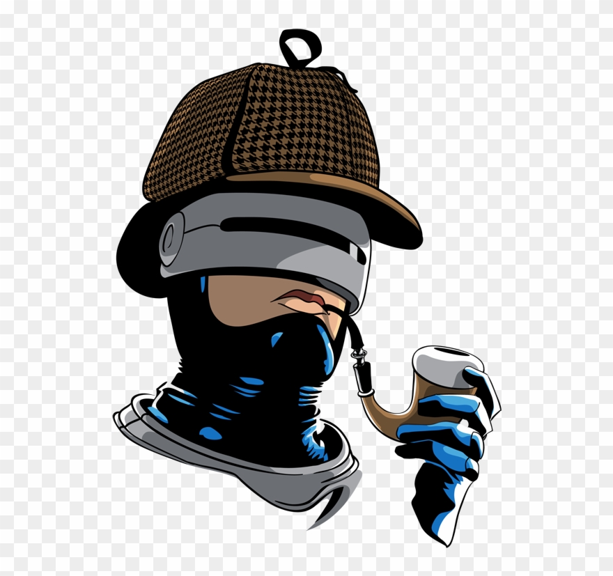 Sherlock Holmes And The Robocop Case - Sherlock Holmes Robot Clipart