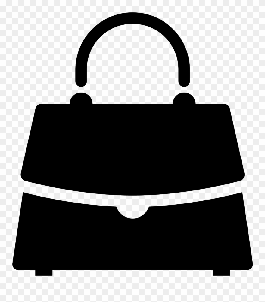 Graphic Black And White Library Bag Filled Icon Free - Icon Transparent Bag Png Clipart