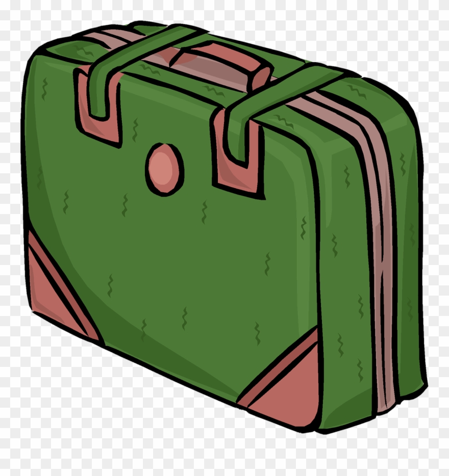 Luggage Clipart 2 Bag - Dibujo De Maleta Rosa - Png Download