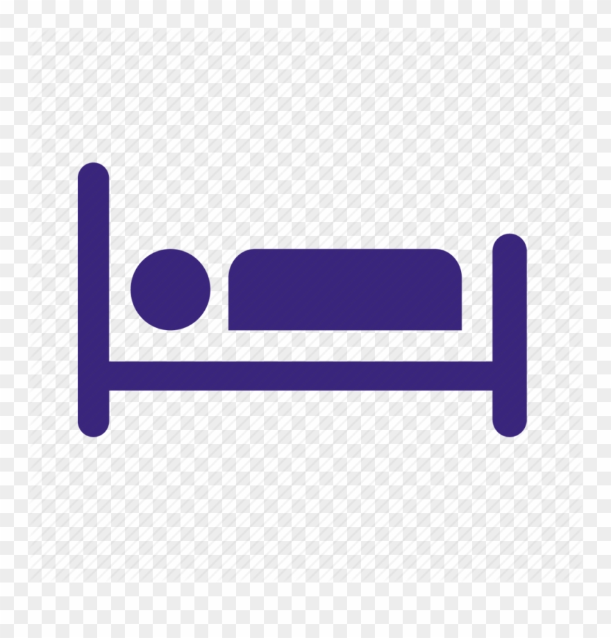 Hospital Bed - Sick Bed Icon Clipart