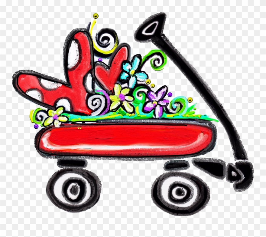 Shopping Wagon - Ysc Wagon Garden Folding Utility Shopping Cart Clipart