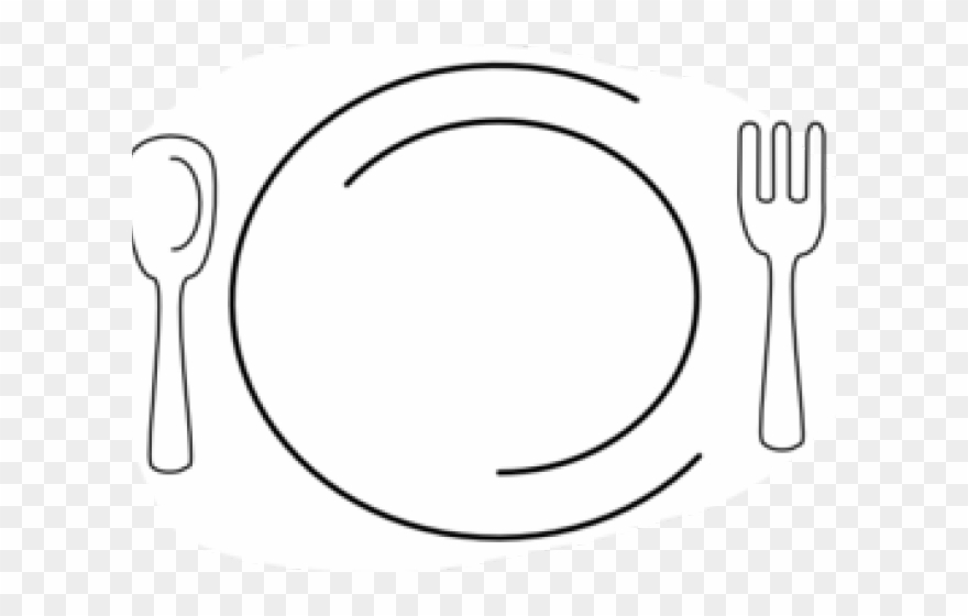 Plates Clipart Fast Food - Clip Art - Png Download
