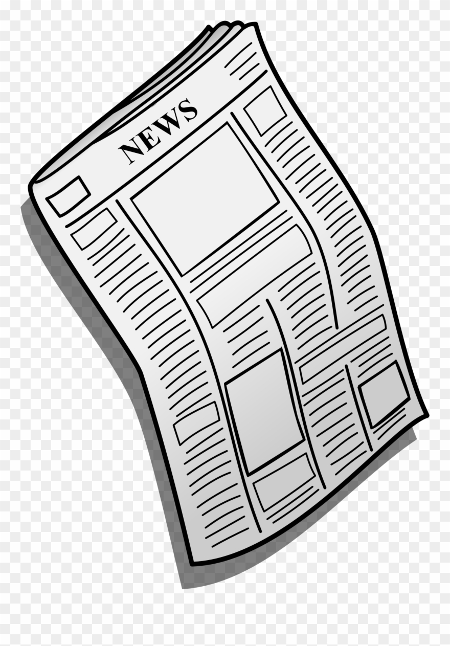 Microsoft Cliparts Newspapers - Png Download