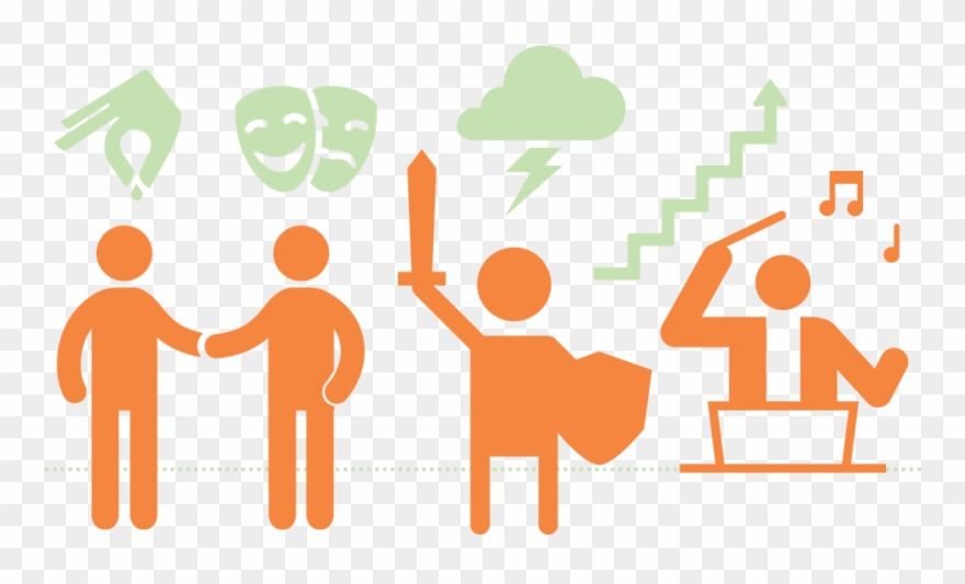 Leaders - شعار عن السلوك التنظيمي Clipart