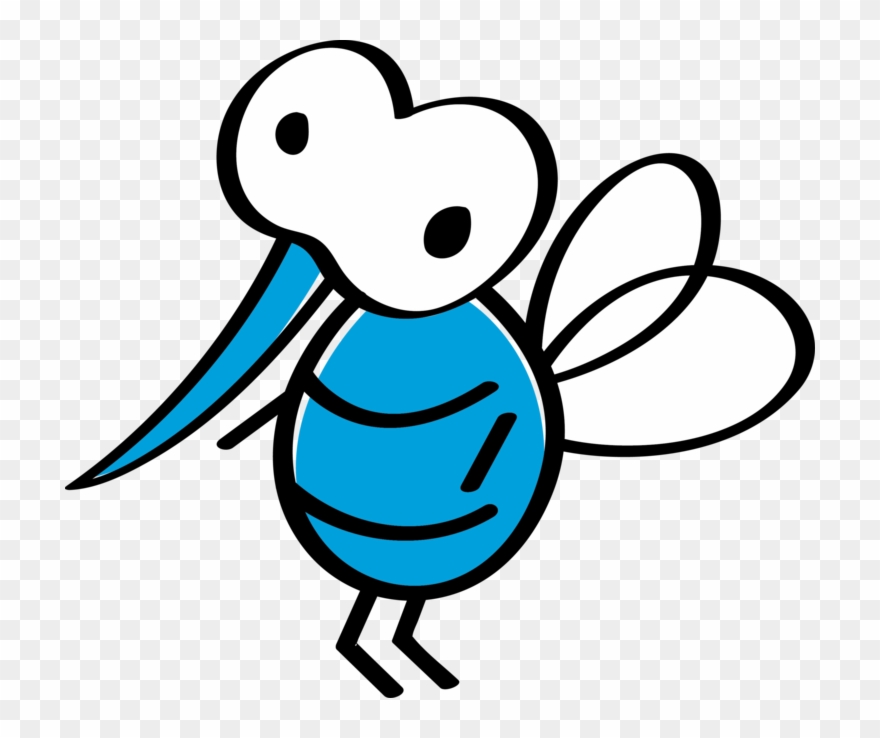 Daring Dashers Hugs Bugs Club - Mosquito Clipart