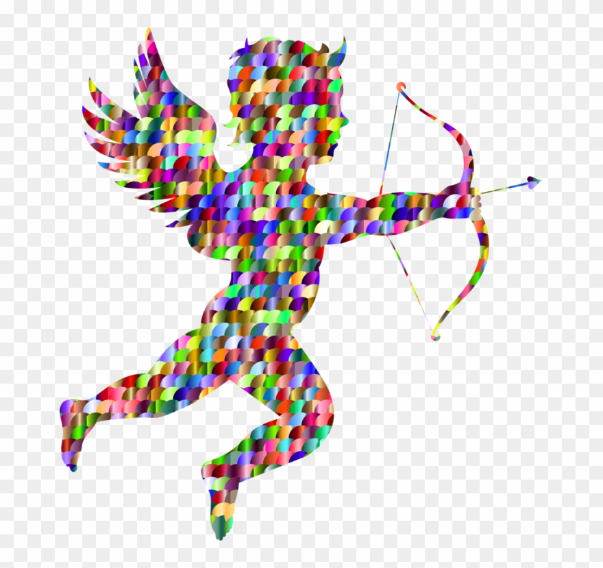 Bow And Arrow Cupid Computer Icons Line Art - Remo Arrow Clipart