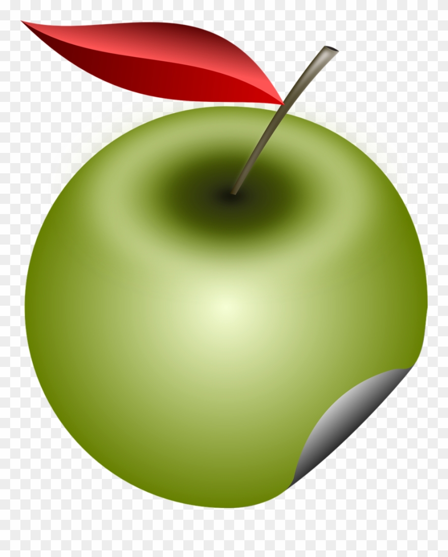 Apple Clipart Granny Smith Apple Strudel - Pomme - Png Download
