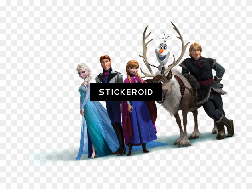 Frozen Hd - Frozen Characters Kristoff And Sven Clipart