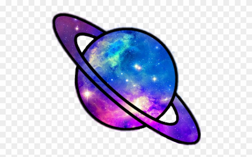 Planet Planets Galaxy Galaxia Saturn Tumblr - Case For Galaxy S7 Active Protective Purple - Cclot Clipart