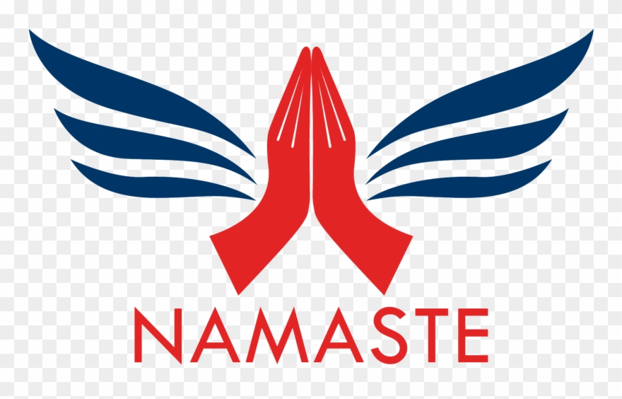 Namaste Logo Clipart