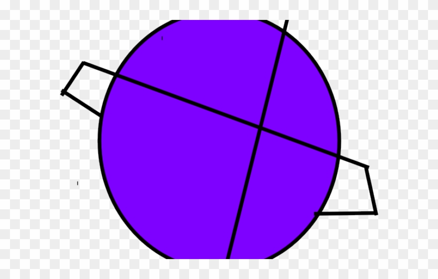 Planet Clipart Purple Planet - Clip Art - Png Download