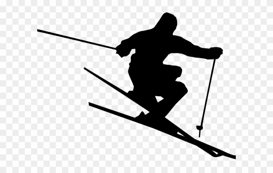Snowboarding And Skiing Clip Art - Png Download