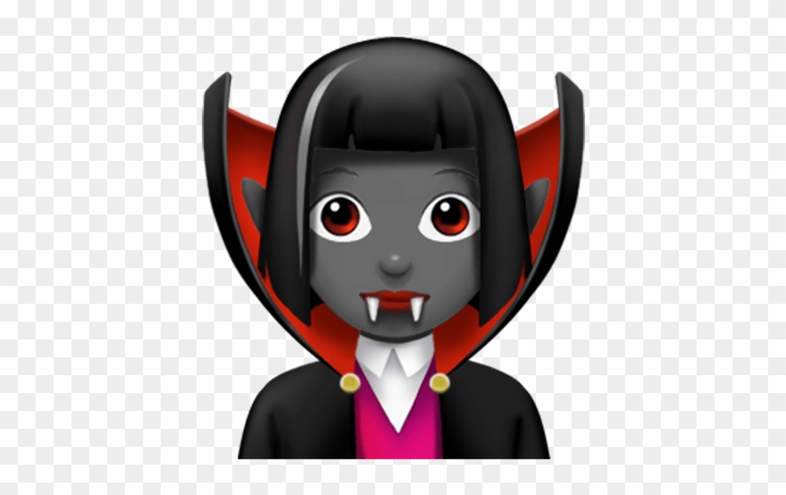 Download Vampire Png Check Out The New Ios 11 1 Emoji For Iphone Halloween Emojis Apple