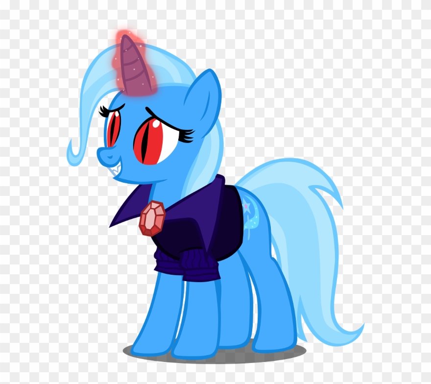 Vampire Trixie By Artist-navitaserussirus - My Little Pony Dark Trixie Clipart